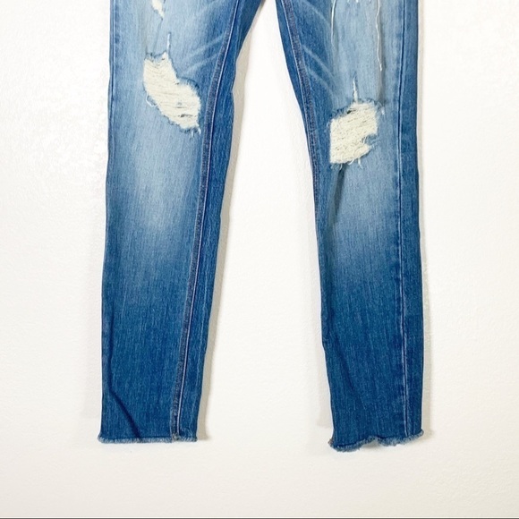 Revice Uptown High Rise Distressed Jeans Size 25 - Picture 8 of 10